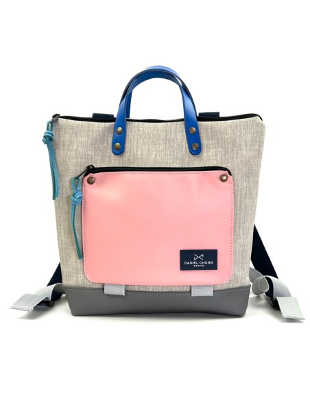 MOCHILA MINI CUADRADA BOOK HOLDER IMPERMEABLE DZ.