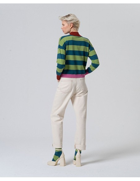 JERSEY DE PUNTO CUELLO ALTO.