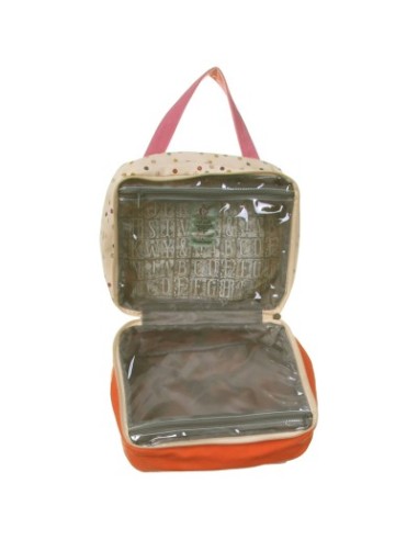 BOLSA ASEO CON ASAS NARANJA