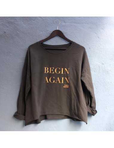 SUDADERA BEGIN AGAIN  YOGUI JAGGER
