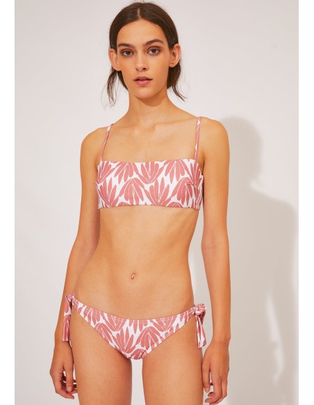 Braguita de bikini con nudos en cadera