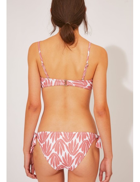 Braguita de bikini con nudos en cadera
