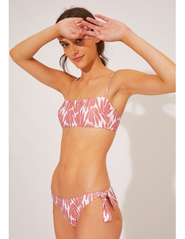 Braguita de bikini con nudos en cadera