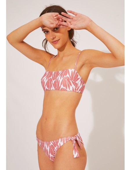 Braguita de bikini con nudos en cadera