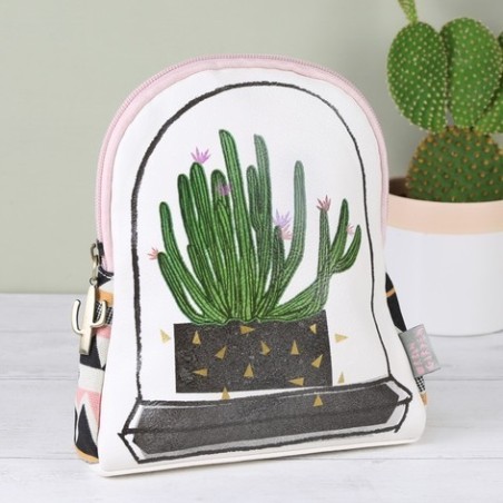 NECESER PVC LONA BLANCO CACTUS