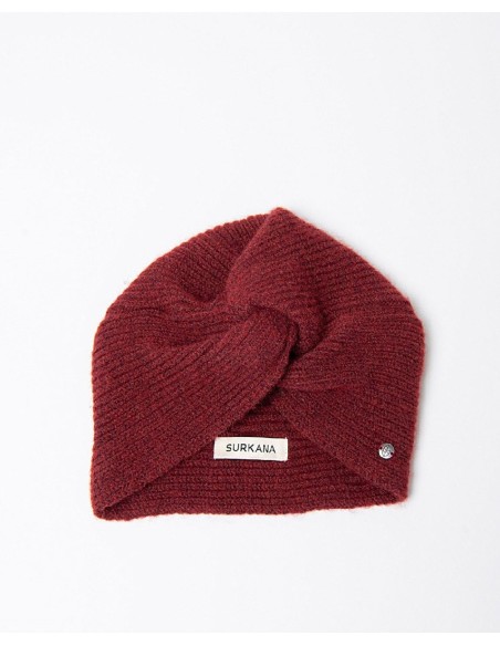 35GOTU531 41 TURBANTE GRANAT TRICOT.