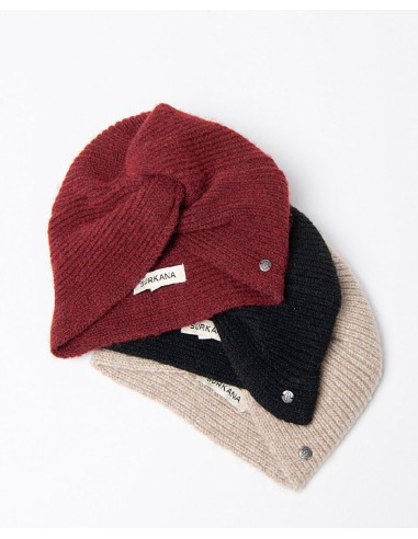 35GOTU531 41 TURBANTE GRANAT TRICOT.