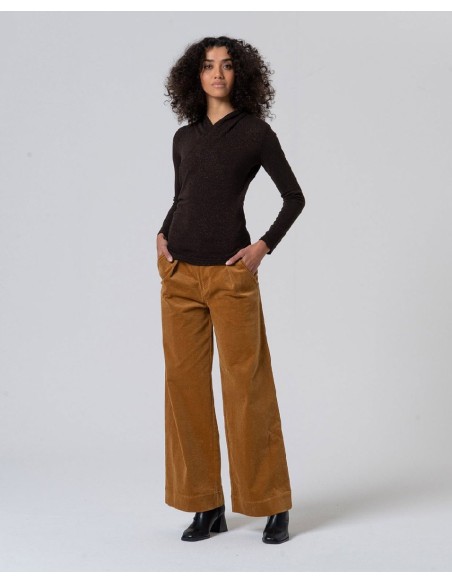 565IRLU014 CAMISETA ESCOTE CRUZADO