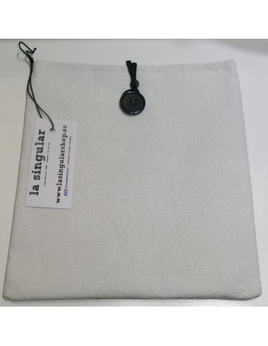 FUNDA DE TELA PARA LIBROS.