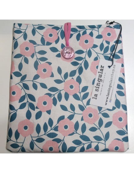 FUNDA DE TELA PARA LIBROS.