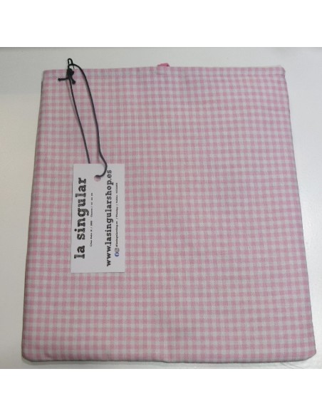 FUNDA DE TELA PARA LIBROS.