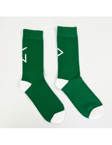 CALCETINES GREEN&WHITE LOGO.
