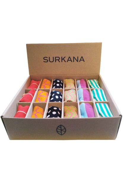 CALCETINES TOBILLEROS JACQUARD.