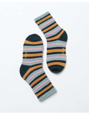 CALCETINES MEDIOS JACQUARD CON DETALLE DE PELO.