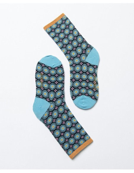 CALCETINES MEDIOS JACQUARD.