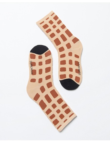 CALCETINES MEDIOS JACQUARD.