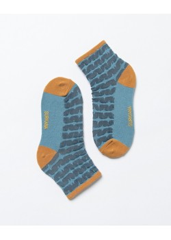 CALCETINES CORTOS CON TEXTURA DE FANTASÍA.