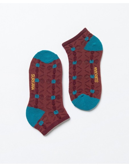 CALCETINES CORTOS CON TEXTURA DE FANTASÍA.