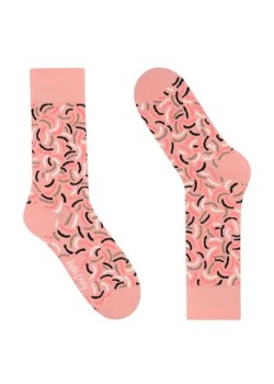 CALCETINES CLÁSICOS UNISEX ROSA FANTASÍA.