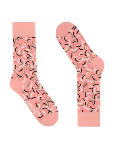 CALCETINES CLÁSICOS UNISEX ROSA FANTASÍA.