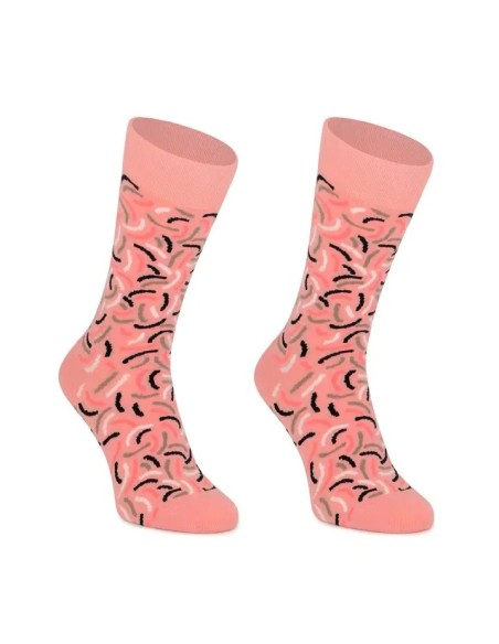 CALCETINES CLÁSICOS UNISEX ROSA FANTASÍA.
