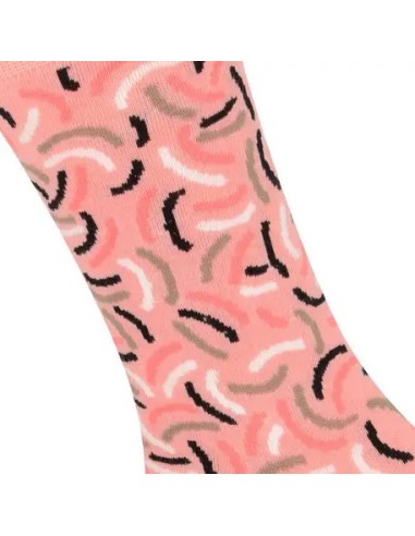 CALCETINES CLÁSICOS UNISEX ROSA FANTASÍA.