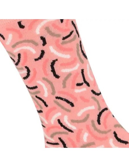 CALCETINES CLÁSICOS UNISEX ROSA FANTASÍA.