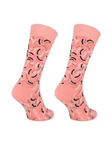 CALCETINES CLÁSICOS UNISEX ROSA FANTASÍA.