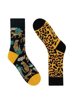 CALCETINES LEOPARDO.SIN COSTURAS,HOMBRE 41-46.