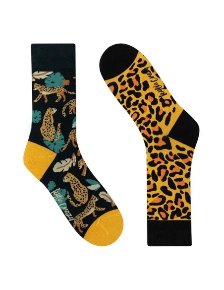 CALCETINES LEOPARDO.SIN COSTURAS,HOMBRE 41-46.