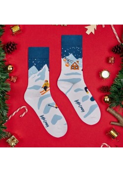 CALCETINES ESQUI DESIGUAL,36-40.