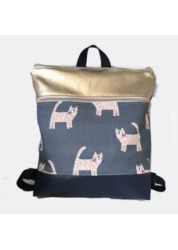 MOCHILA ADHARA CITY MICHIS.