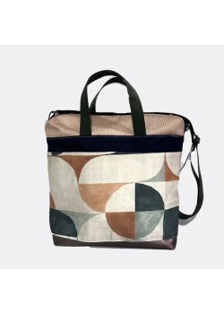 BOLSO BANDOLERA ARLES GEOMETRÍA.