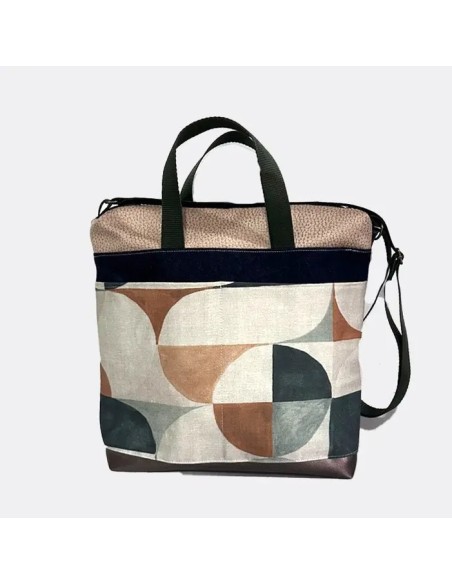 BOLSO BANDOLERA ARLES GEOMETRÍA.