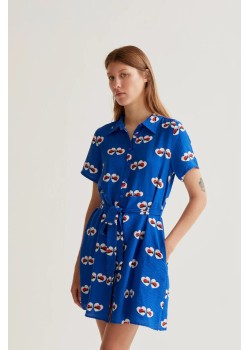 VESTIDO CORTO CON ESTAMPADO COCCINELLA