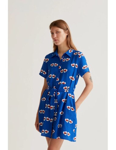 VESTIDO CORTO CON ESTAMPADO COCCINELLA