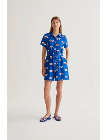 VESTIDO CORTO CON ESTAMPADO COCCINELLA