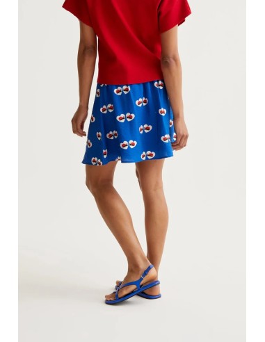 FALDA CORTA CON ESTAMPADO COCCINELLA