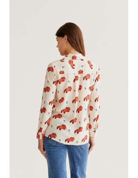 CAMISA CON ESTAMPADO TOCHI