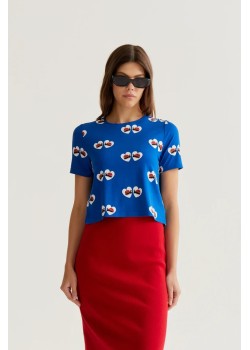 CAMISETA CON ESTAMPADO COCCINELLA
