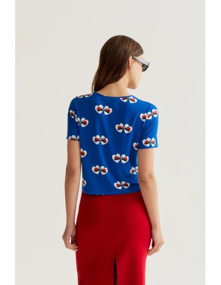 CAMISETA CON ESTAMPADO COCCINELLA