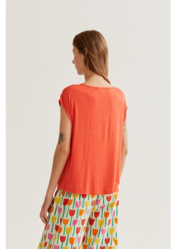 CAMISETA ROJO MANGA SISA 2