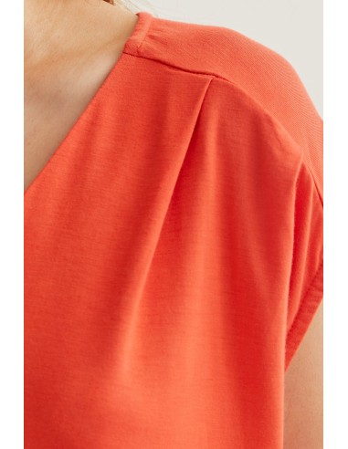 CAMISETA ROJO MANGA SISA