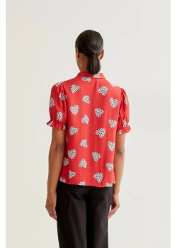 CAMISA CON ESTAMPADO HARMONY RED 2