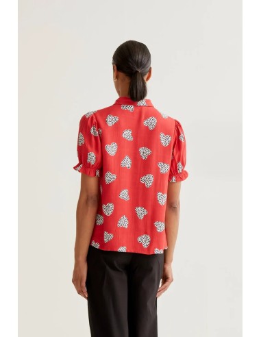 CAMISA CON ESTAMPADO HARMONY RED