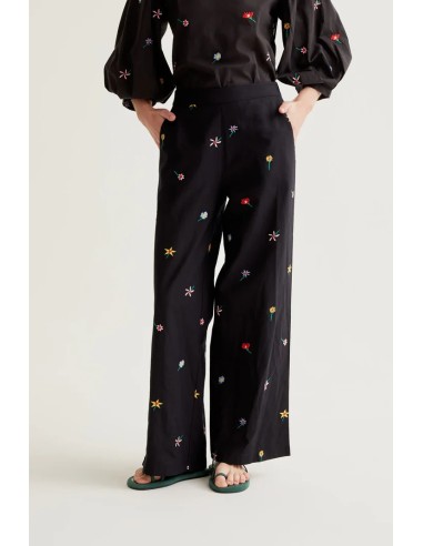 PANTALÓN CON ESTAMPADO BLACK GARDENER FLOWERS