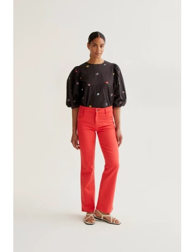 TOP CON ESTAMPADO BLACK GARDENER FLOWERS