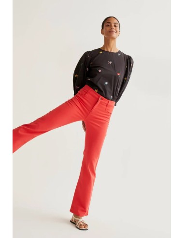 TOP CON ESTAMPADO BLACK GARDENER FLOWERS