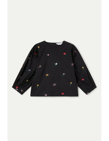 TOP CON ESTAMPADO BLACK GARDENER FLOWERS