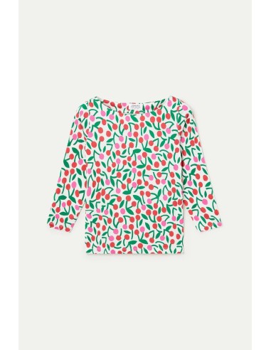 CAMISETA CON ESTAMPADO GUINDA